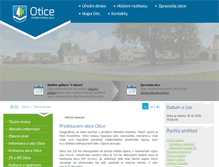 Tablet Screenshot of otice.cz